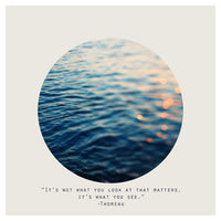 What You See (Circle) - Fine Art Photograph