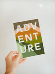 Adventure - Blank Note Card