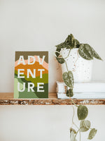 Adventure - Blank Note Card