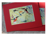 Yellow Koi 5x7- Matted- Friday Outlet