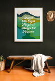 Expect The Most Magical Things - Typography Art Print