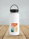 Waterproof Vinyl Sticker - Start Each Day With A Grateful Heart
