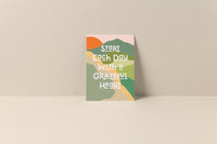 Grateful Heart - Blank Note Card