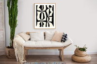 High Contrast #3 - Abstract Art Print