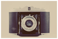 Vintage Agfa Isolette camera photographed by Alicia Bock.