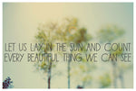 Lay in the Sun - Fine Art Photograph