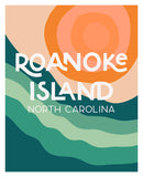 Destination: Roanoke Island - Modern Art Print