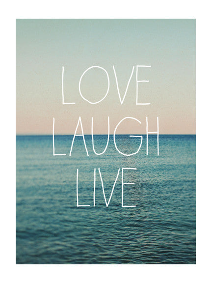 Love Laugh Live #1 - Card