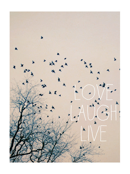 Love Laugh Live #2 - Card