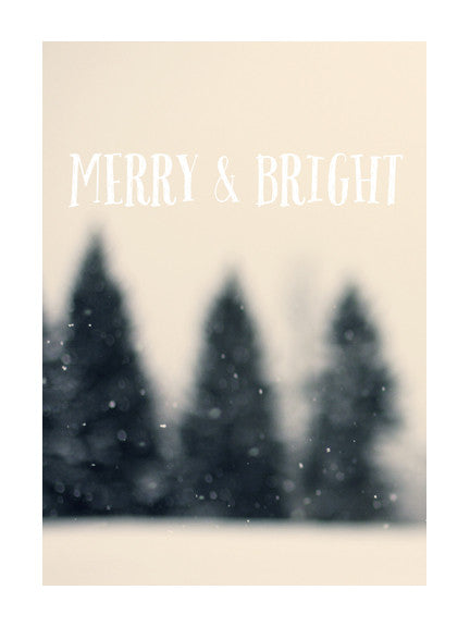 Merry & Bright #3 - Card