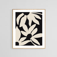 Minimal Blooms #1 - Abstract Art Print