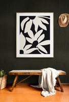 Minimal Blooms #1 - Abstract Art Print