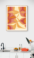 Modern Mango #1 - Abstract Art Print
