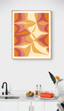 Modern Mango #1 - Abstract Art Print