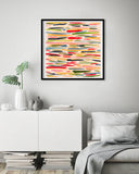 Rainbow Abstract #2 Fine Art Print