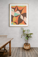 Retro Mood #1 - Abstract Art Print