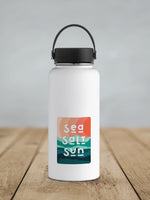 Sea, Salt, Sun - Waterproof Vinyl Sticker