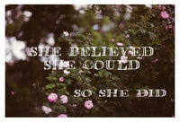 She Believed - Fine Art Photograph