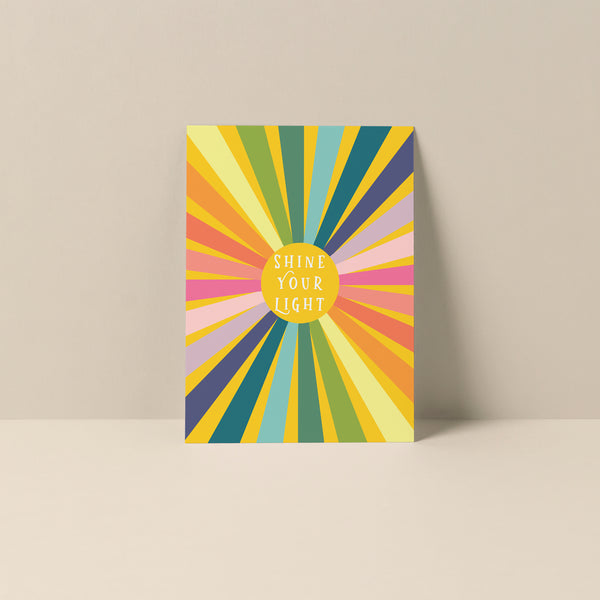 Shine Your Light - Blank Notecard