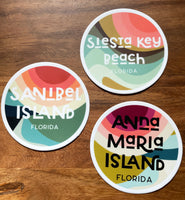 Waterproof Vinyl Sticker - Anna Maria Island Florida