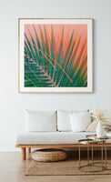 Sun Burn #3 - Abstract Art Print