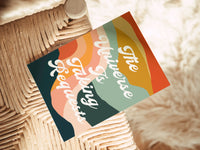 The Universe Is Taking Requests - Blank Note Card