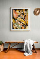 Too Many Plants - Modern Art Print