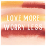 Love More Watercolor Print