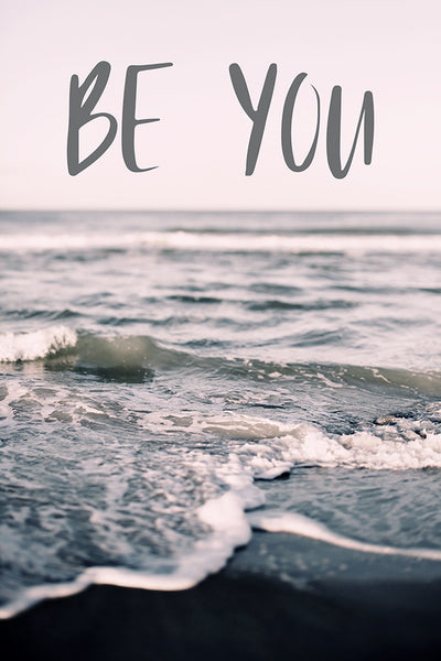 Be You (Gray Beach)- Fine Art Photograph