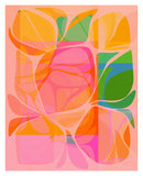 Abstract Citrus #2 - Botanical Art Print