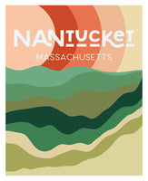 Destination: Nantucket - Modern Art Print