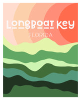 Destination: Longboat Key - Modern Art Print