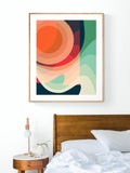 Summer Sun #2 - Abstract Art Print