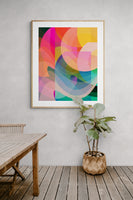Retro Summer #4 - Abstract Art Print