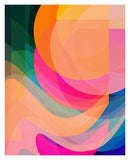 Retro Summer #3 - Abstract Art Print