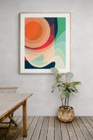 Summer Sun #2 - Abstract Art Print