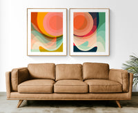 Summer Sun #1 - Abstract Art Print