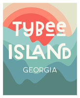 Destination: Tybee Island - Modern Art Print