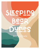 Destination: Sleeping Bear Dunes - Modern Art Print