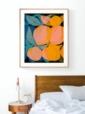 Abstract Citrus #1 - Botanical Art Print