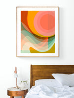 Summer Sun #1 - Abstract Art Print