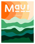 Destination: Maui - Modern Art Print