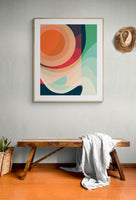 Summer Sun #2 - Abstract Art Print