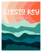 Destination: Siesta Key - Modern Art Print