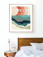 Destination: Cape Cod - Modern Art Print