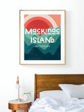 Destination: Mackinac Island - Modern Art Print