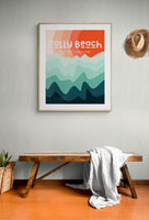 Destination: Folly Beach - Modern Art Print