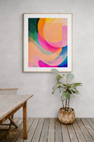 Retro Summer #3 - Abstract Art Print