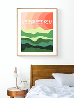 Destination: Longboat Key - Modern Art Print