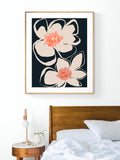 Double Magnolia - Modern Art Print